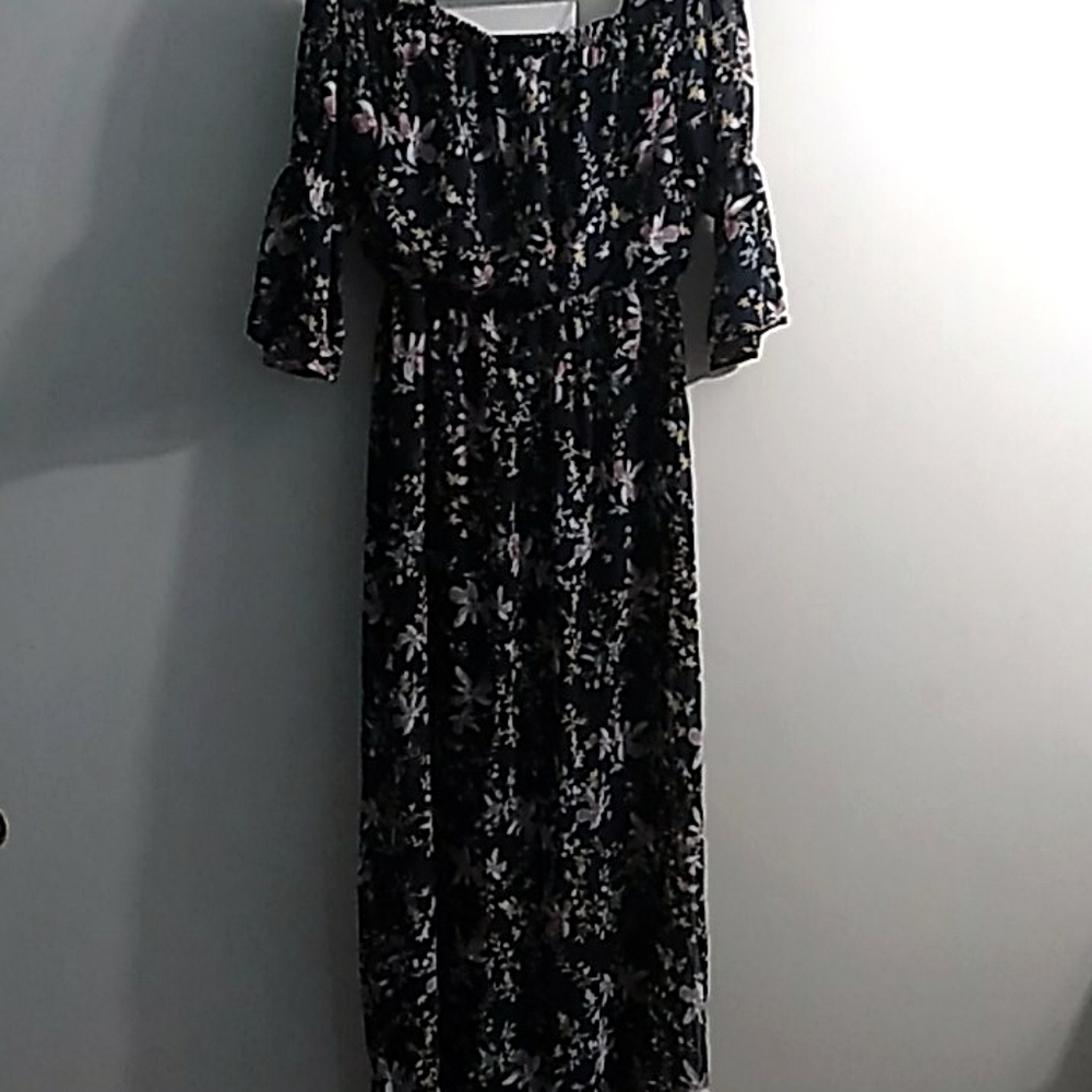 Floor length dress